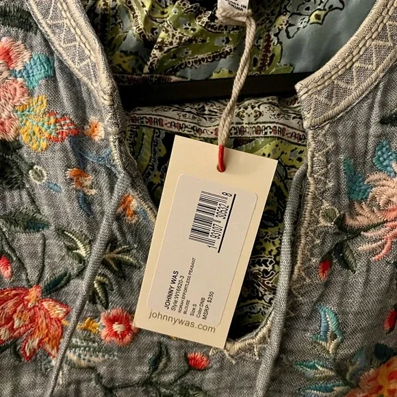 Johnny Was Norah Effortless Peasant Blouse - Picture 5 of 9